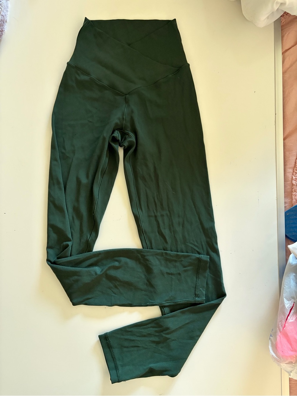 aerie women’s  High-Waist Leggings - Forest Green
